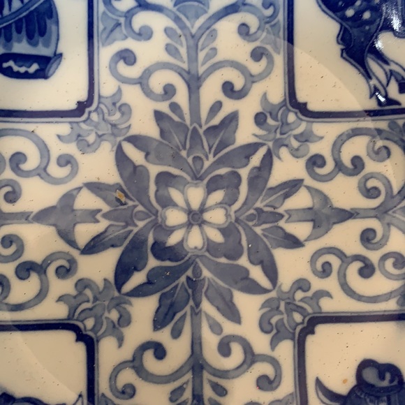 Ceramic bowl. Asian print. - Picture 7 of 7